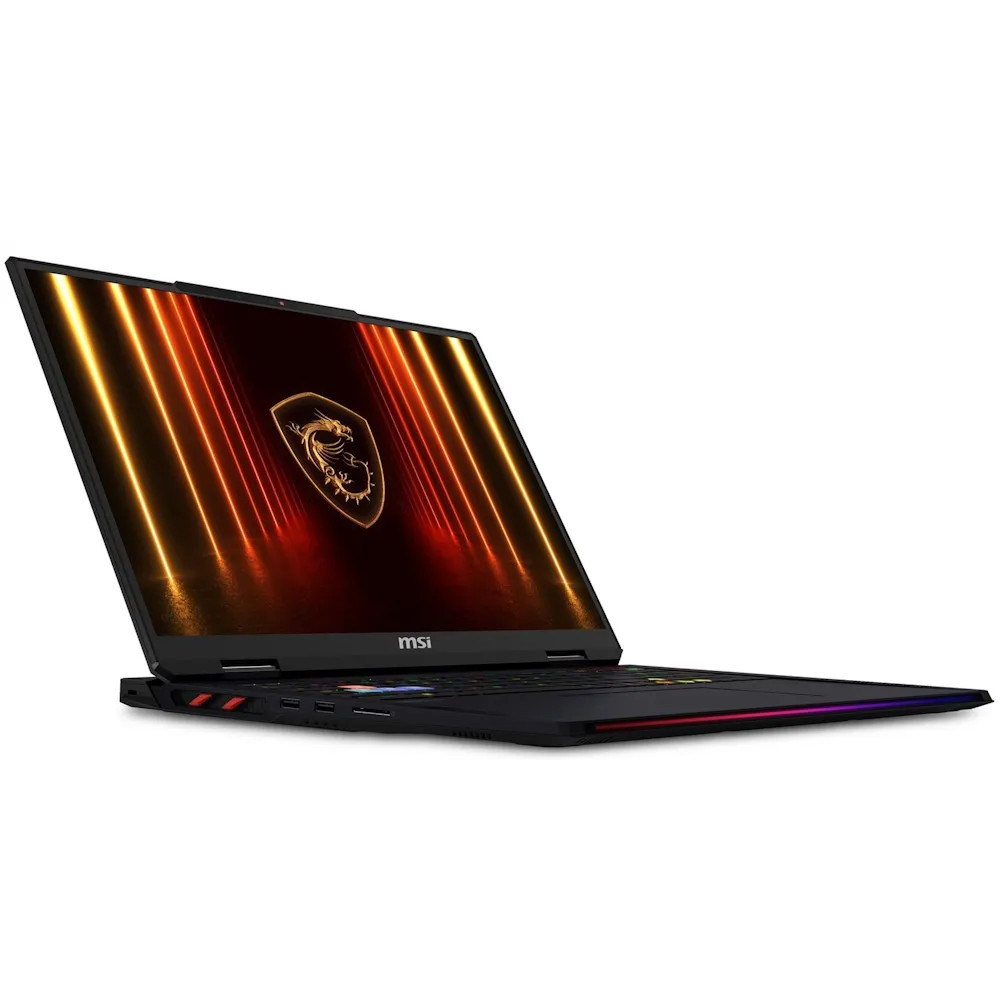 Ноутбук MSI Raider 18 HX AI A2XWJG-651KZ 9S7-182462-651 18 ", 4K Ultra HD + 3840x2400 (16:10), Intel, Core Ultra 9, 64 Гб, 4 ТБ, nVidia GeForce RTX 5090, Windows 11 Home - миниатюра 2
