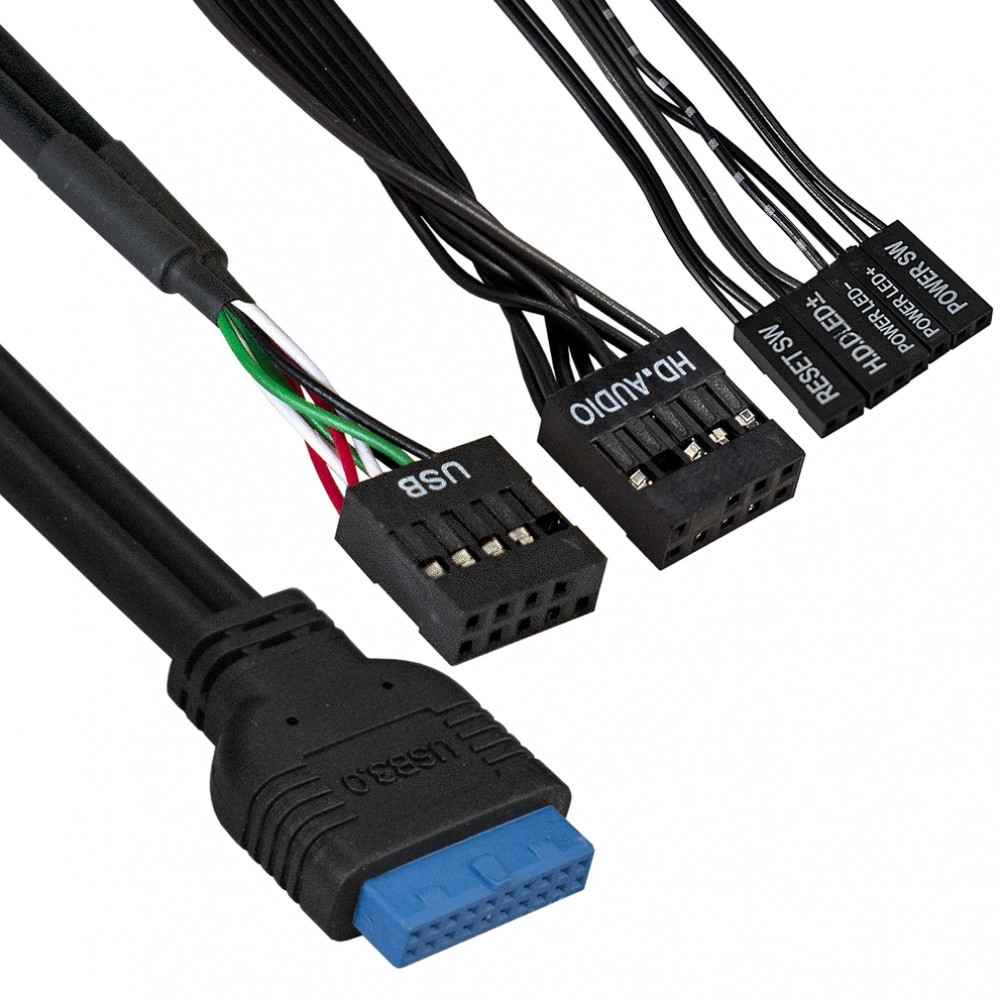 Корпус ExeGate BAA-105U2-01-AAA350 EX291145RUS Mini-Tower - миниатюра 3