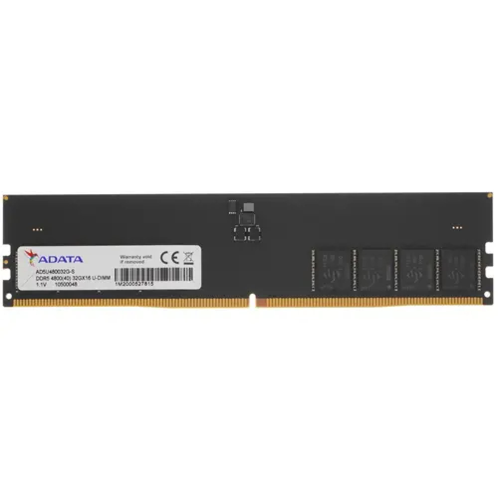 ОЗУ ADATA AD5U480032G-S DIMM, DDR5, 32 Гб, 4800 МГц — фото товара