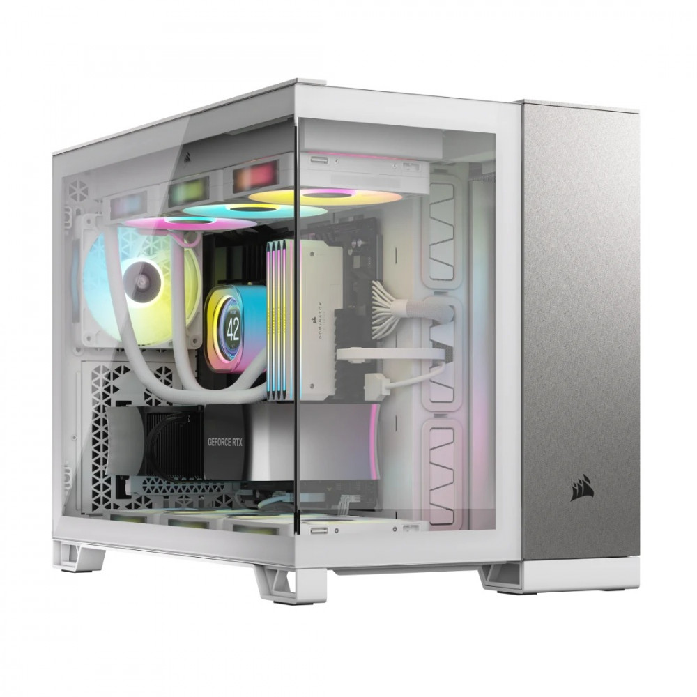 Корпус Corsair 2500X White/Satin Gray CC-9011289-WW Mid-Tower — фото товара