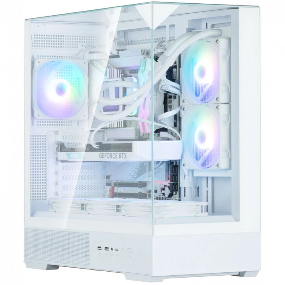 Корпус Zalman P40 Prism White Mid-Tower - миниатюра 10