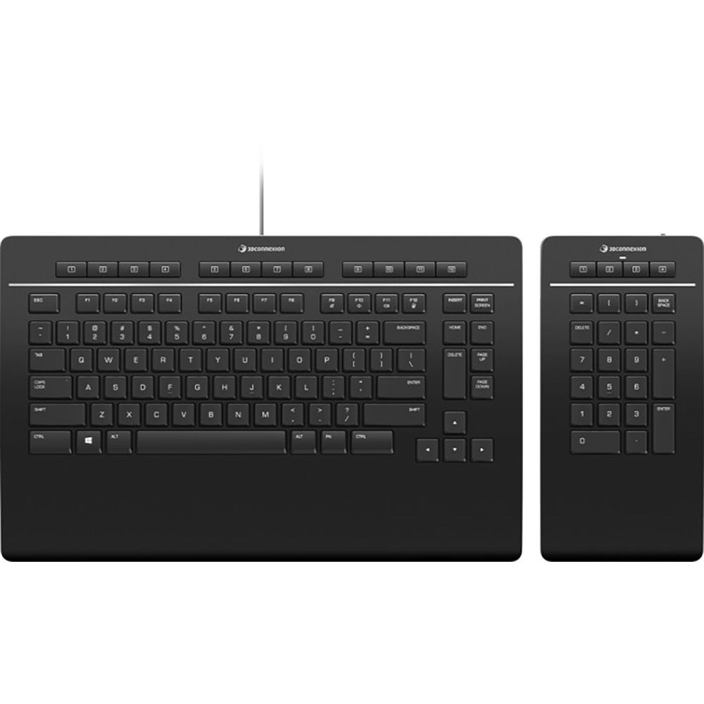 Клавиатура 3Dconnexion Keyboard Pro 3DX-700092|| Проводная, USB — фото товара