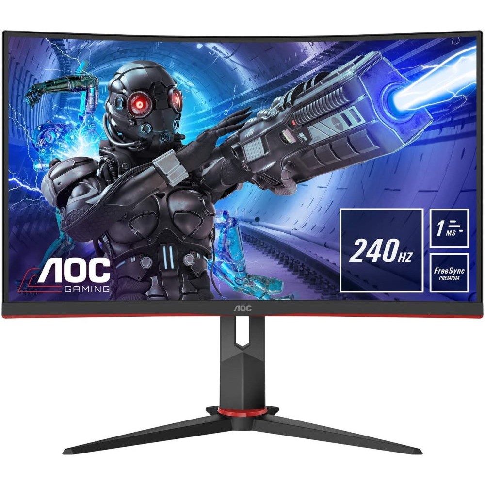 Монитор AOC C32G2ZE C32G2ZE/BK 31.5 ", VA, Full HD 1920x1080 (16:9), 240 Гц — фото товара