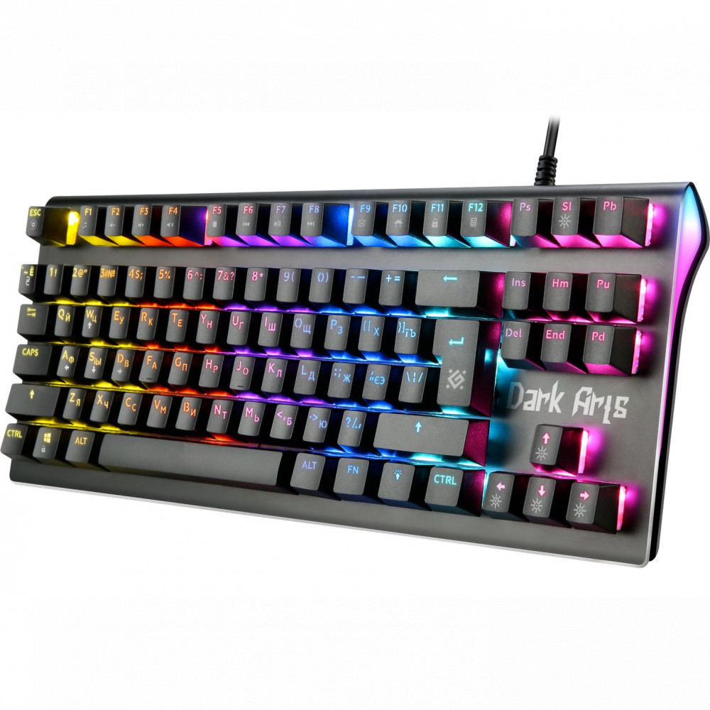 Клавиатура Defender DARK ARTS GK-375 RU 45375 Проводная, USB - миниатюра 4