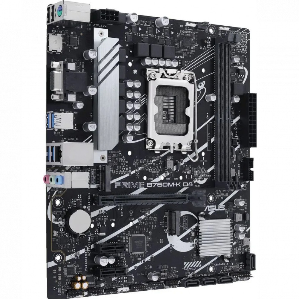 Материнская плата Asus PRIME B760M-K Micro-ATX, LGA 1700 - миниатюра 2