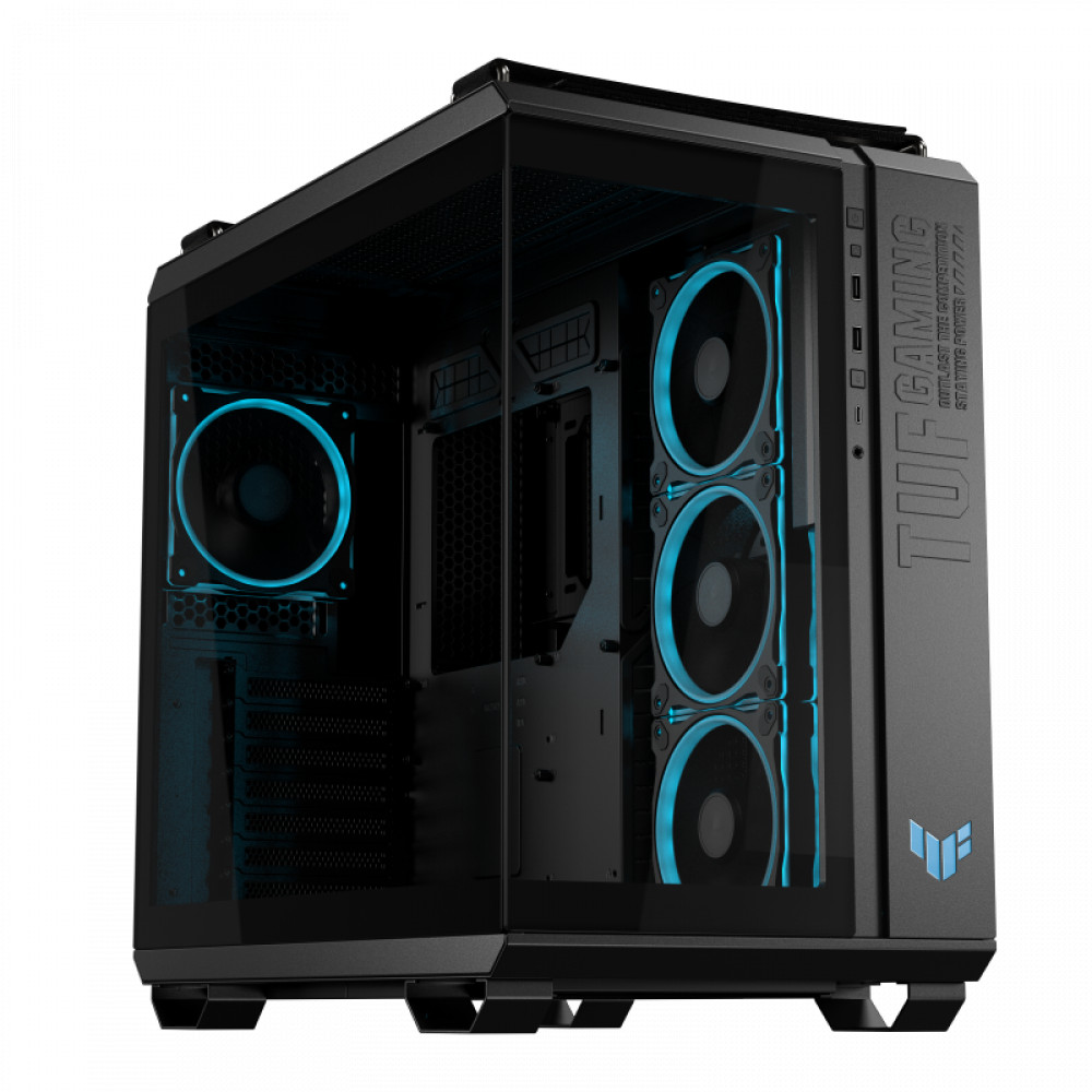Корпус Asus TUF Gaming GT502 Horizon TG ARGB Black TUF GAMING GT502 HORIZON TG ARGB BK Mid-Tower — фото товара