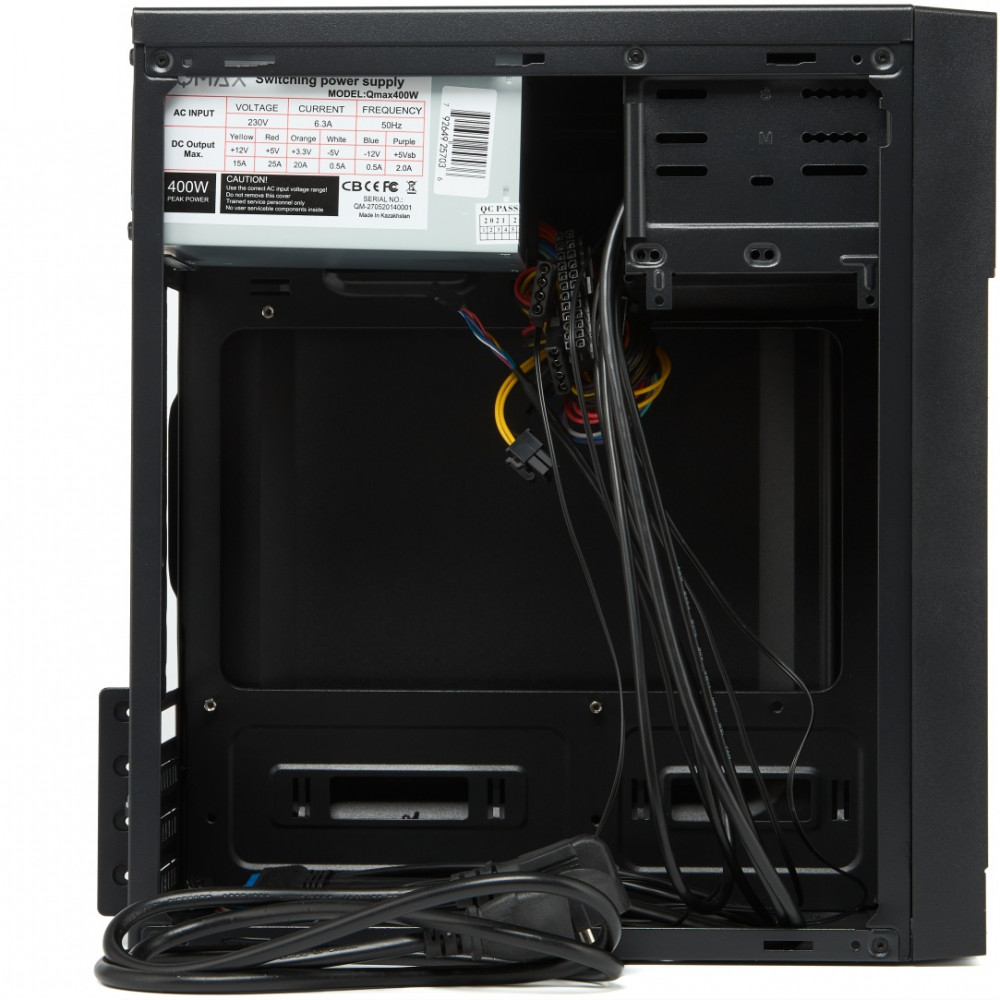 Корпус Qmax M170B BLACK Mid-Tower - миниатюра 5