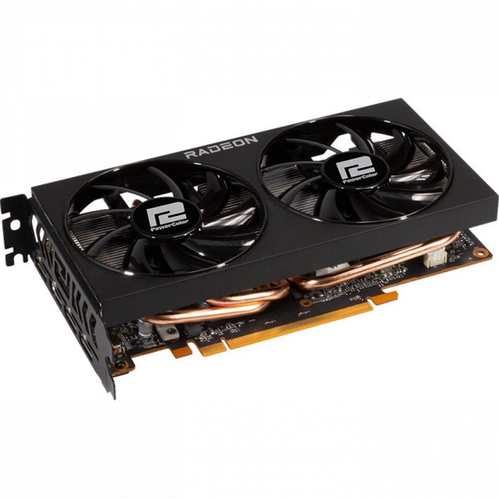 Видеокарта PowerColor RX 6600 Fighter AXRX 6600 8GBD6-3DH 8 ГБ — фото товара