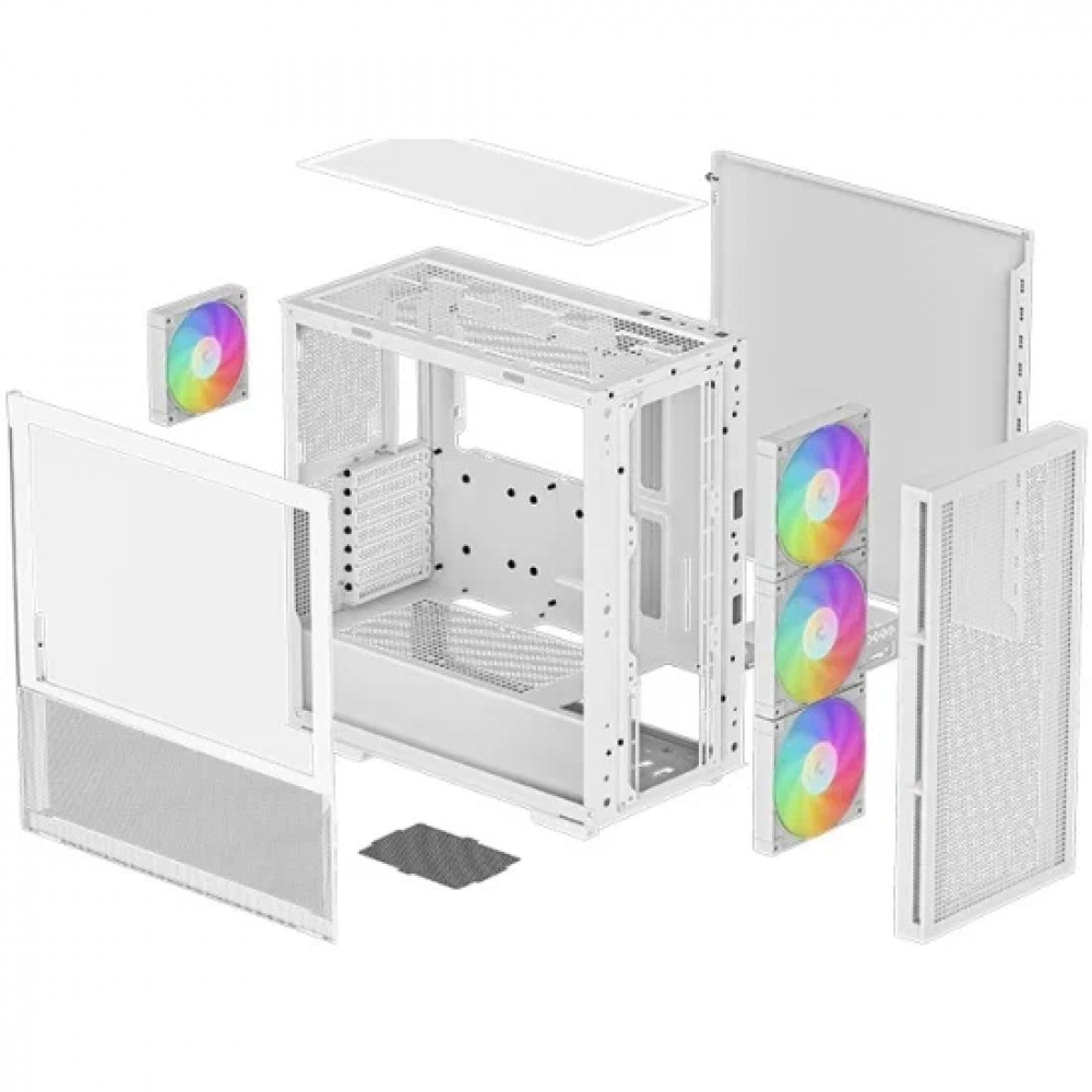 Корпус Deepcool CH560 CH560-WH Mid-Tower - миниатюра 9