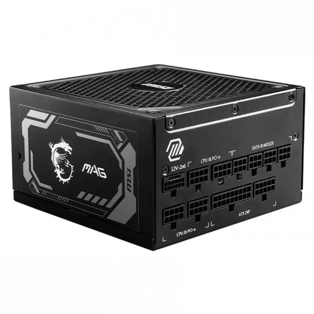 Блок питания MSI A1250G Gen.5 ATX 80 PLUS Gold 1250W 306-7ZP9A11-CE0 1250 Вт - миниатюра 2