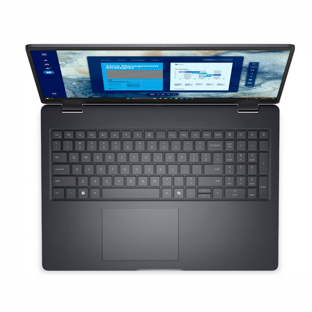 Ноутбук Dell Pro 16 PC16255 BTO602_PC16255_EMEA_210-BQPC 16 ", WUXGA 1920x1200 (16:10), AMD, Ryzen AI 5, 16 Гб, 512 ГБ, Radeon 840M Graphics, Windows 11 Pro - миниатюра 4