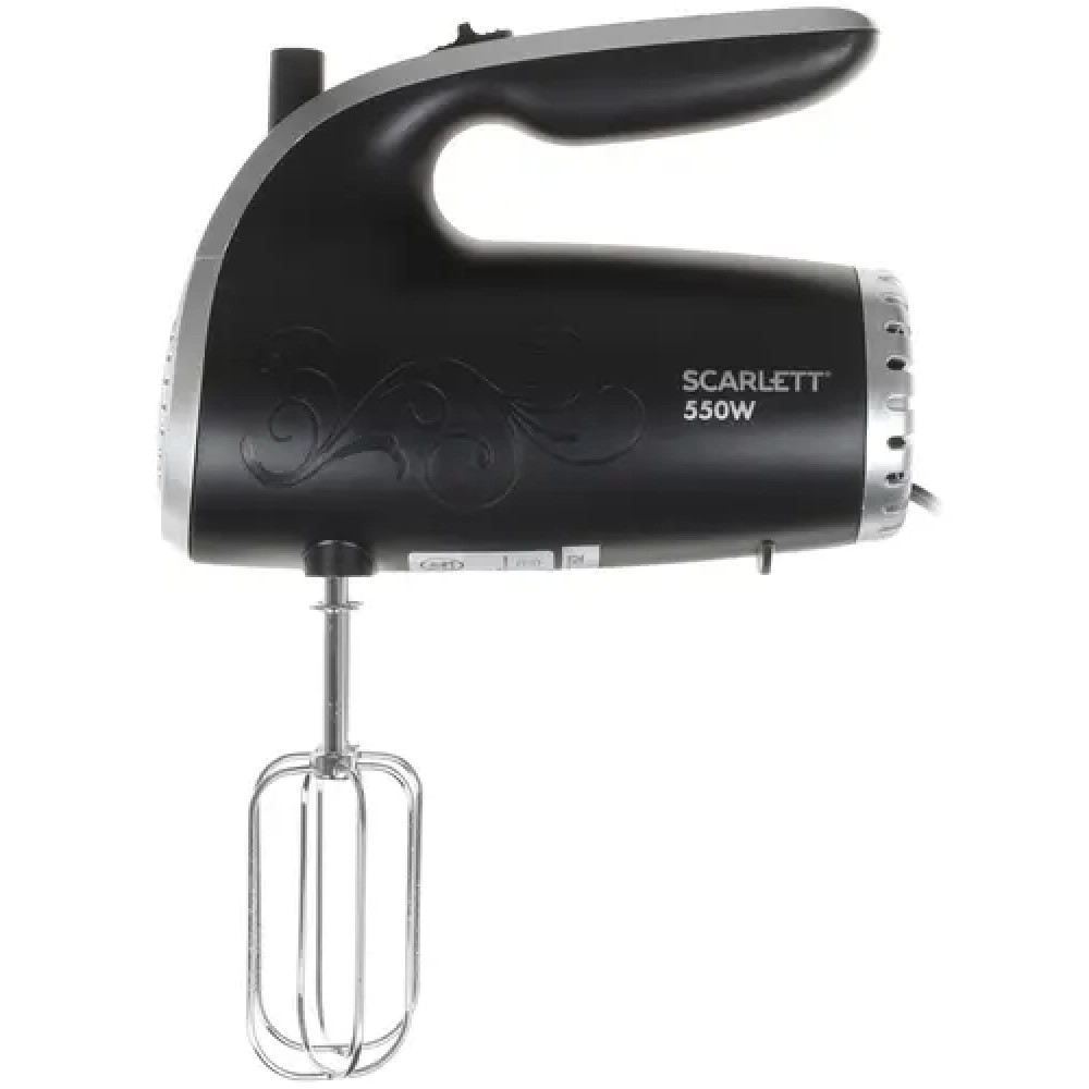 Миксер Scarlett SC-HM40S09 SC-HM40S09 черный Ручной, 550 Вт - миниатюра 2
