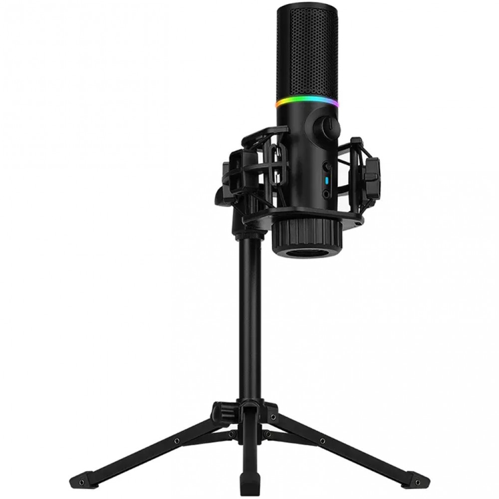 Микрофон Streamplify MIC Tripod 1.8m USB RGB Black MIC-48-RGB-TP-BK - миниатюра 3