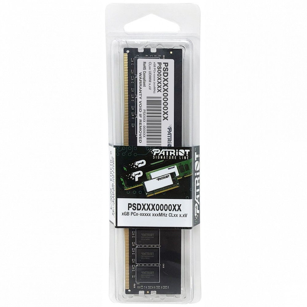 ОЗУ Patriot 8 ГБ PSD48G320081 DIMM, DDR4, 8 Гб, 3200 МГц - миниатюра 3