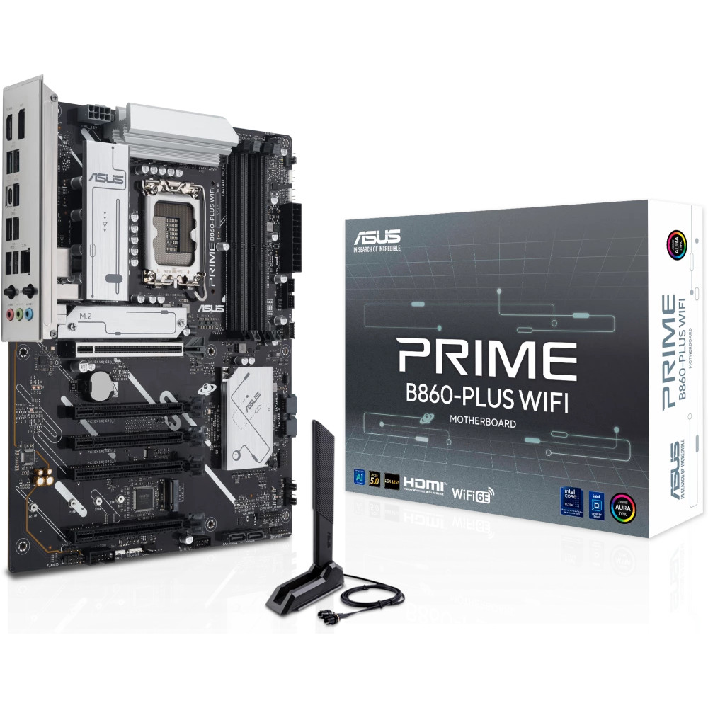 Материнская плата Asus PRIME B860-PLUS WIFI ATX, LGA 1851 - миниатюра 6