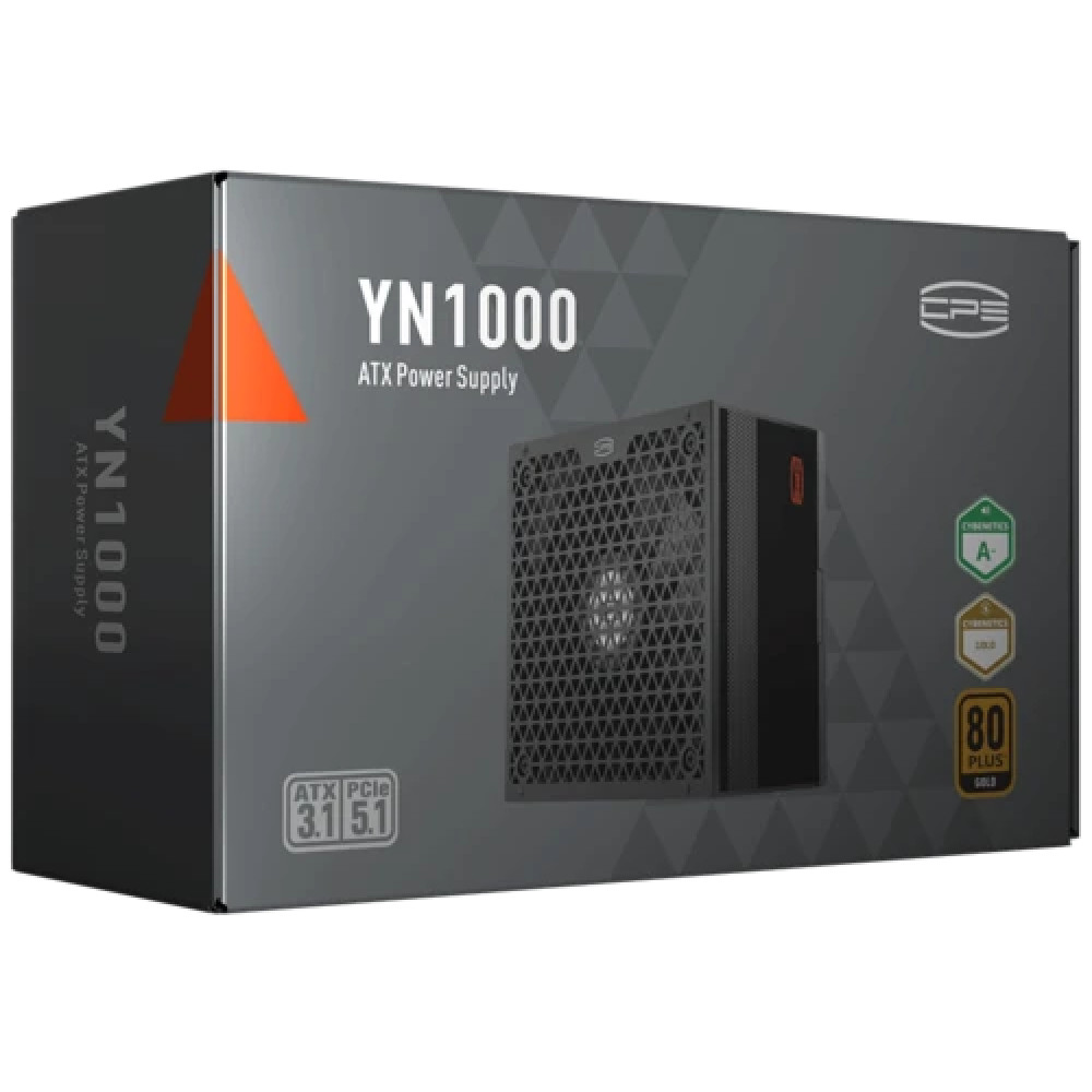 Блок питания PCcooler YN1000 Black P5-YN1000-G1FFBK1-EU 1000 Вт - миниатюра 5