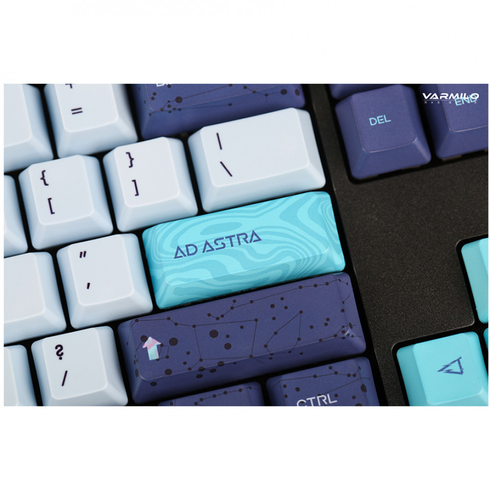 Клавиатура Varmilo Aurora VEM108 EC V2 Sakura A36A060A9A3A06A048 Проводная, USB - миниатюра 2