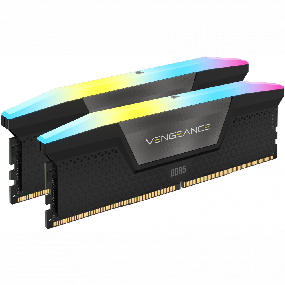 ОЗУ Corsair Vengeance RGB CMH32GX5M2X7200C34 DIMM, DDR5, 32 Гб (2 х 16 Гб), 7200 МГц - миниатюра 2