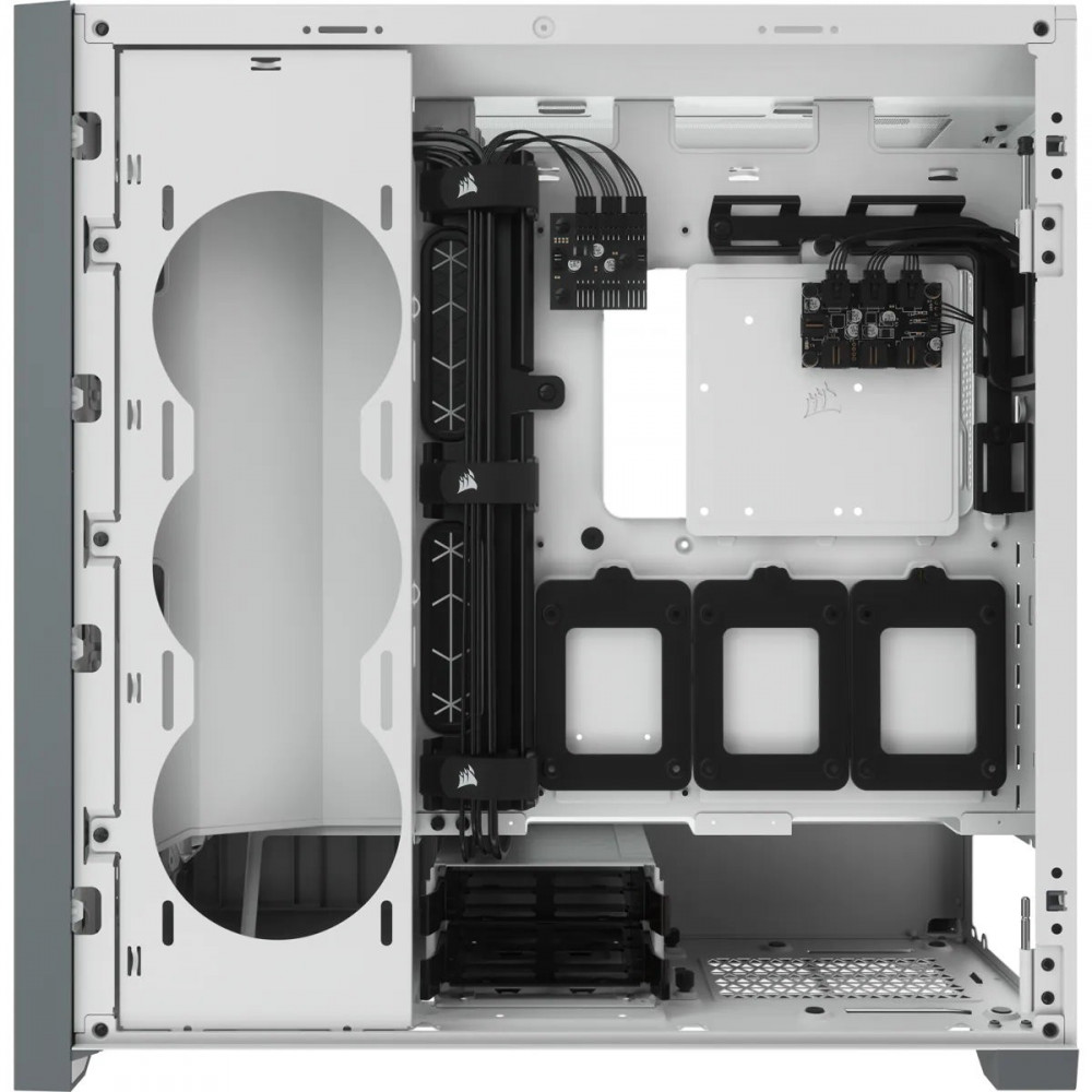Корпус Corsair iCUE 5000X RGB белый CC-9011213-WW Mid-Tower - миниатюра 5