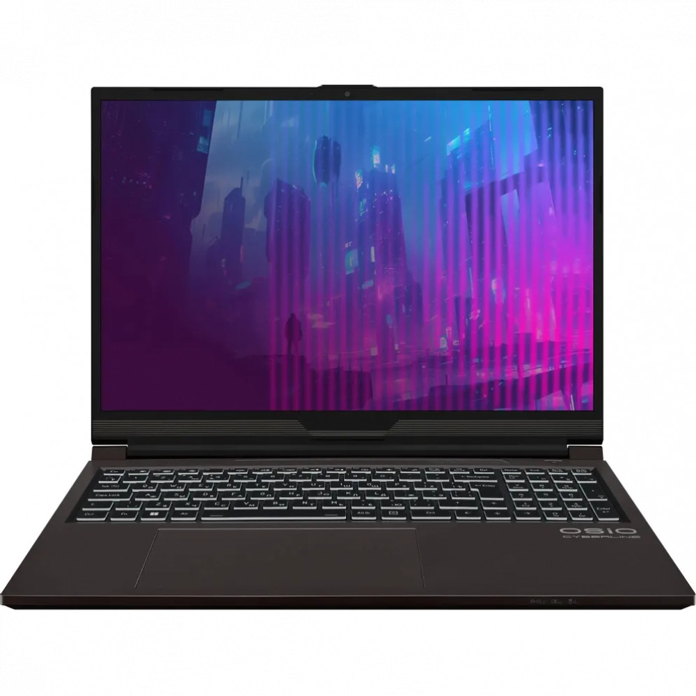 Ноутбук OSIO CyberLine C160I-001 16 ", WUXGA 1920x1200 (16:10), Intel, Core i5, 16 Гб, 512 ГБ, nVidia GeForce RTX 3050 — фото товара