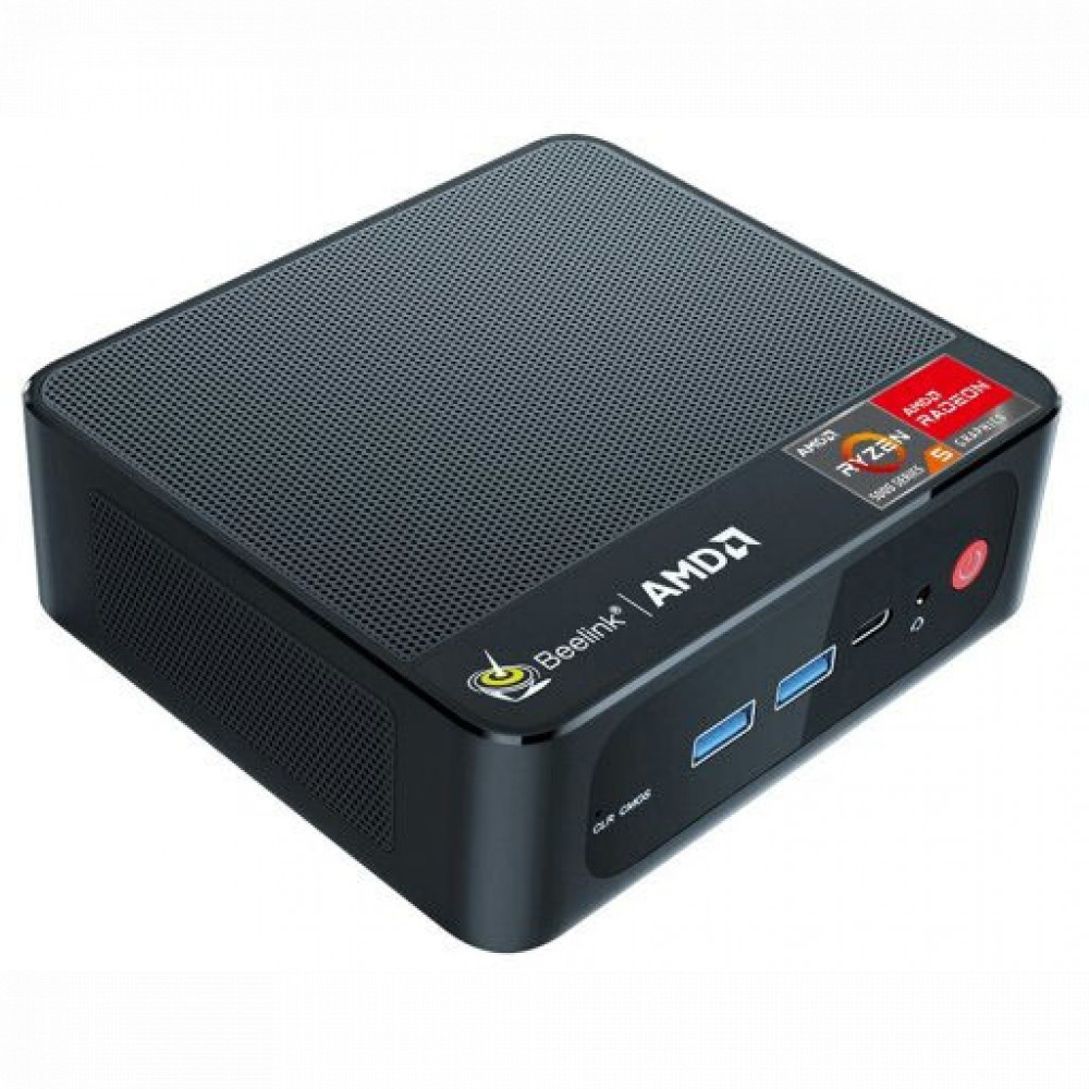 Персональный компьютер Beelink SER5 Black BL/SER5/5500U/16G/500G/2,5G* 1/Black Ryzen 5, 5500U, 2.1, 16 Гб, DDR4-3200 — фото товара