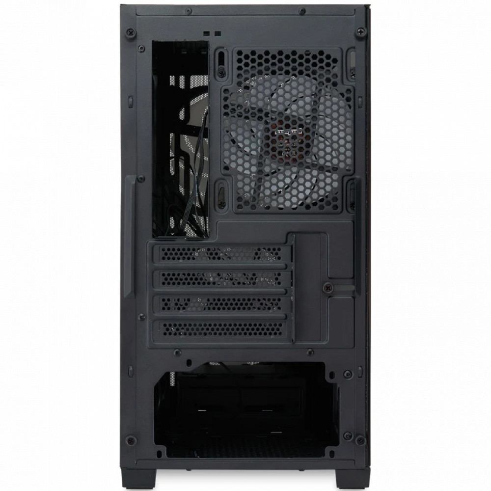 Корпус HSPD M321-TGBK-ARGB Mini-Tower - миниатюра 6