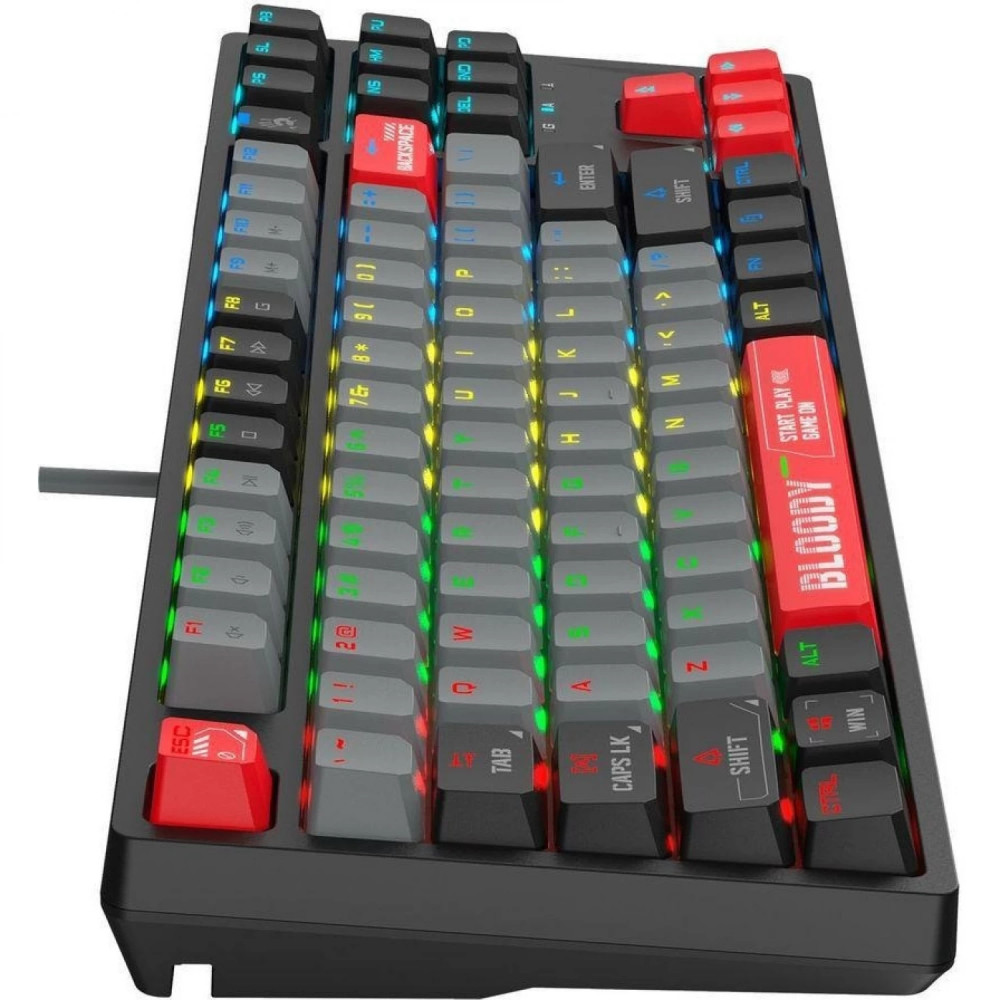 Клавиатура A4Tech Bloody S87 Energy Red S87 USB ENERGY RED Проводная, USB - миниатюра 9