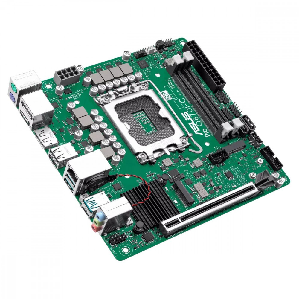 Материнская плата Asus PRO Q870I-C-CSM 90MB1MPP-M0EAYC Mini-ITX, LGA 1851 - миниатюра 2