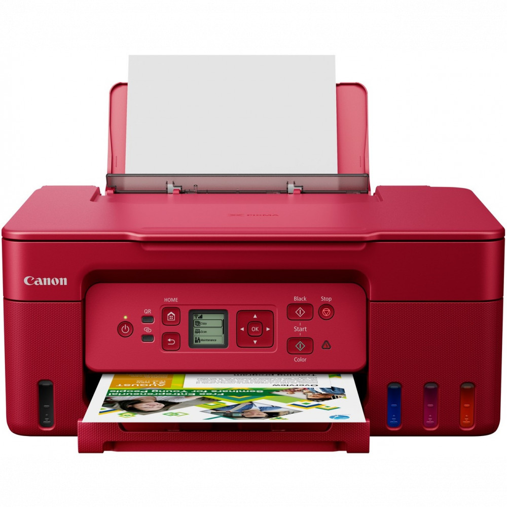 МФУ Canon PIXMA G3470 Red 5805C049 А4, Струйный, Цветная - миниатюра 2