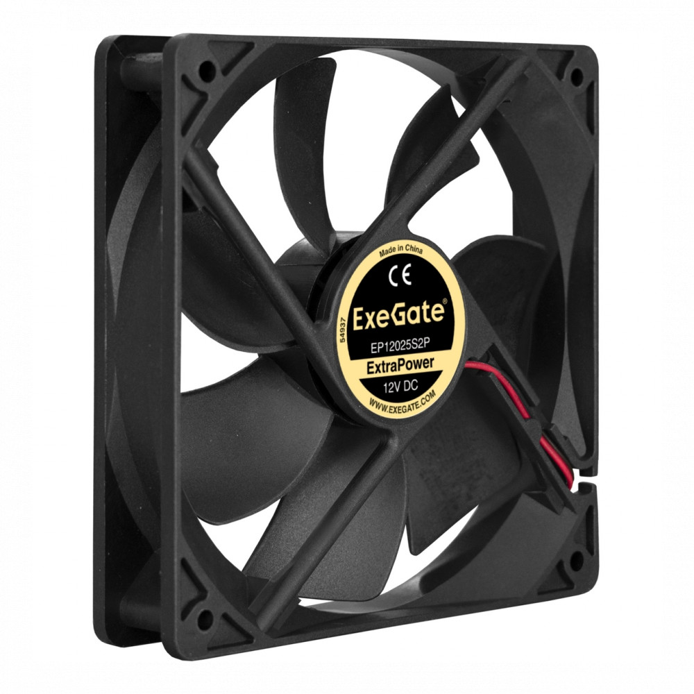 Система охлаждения ExeGate ExtraPower EP12025S2P 120х120х25 EX283385RUS Для системного блока — фото товара