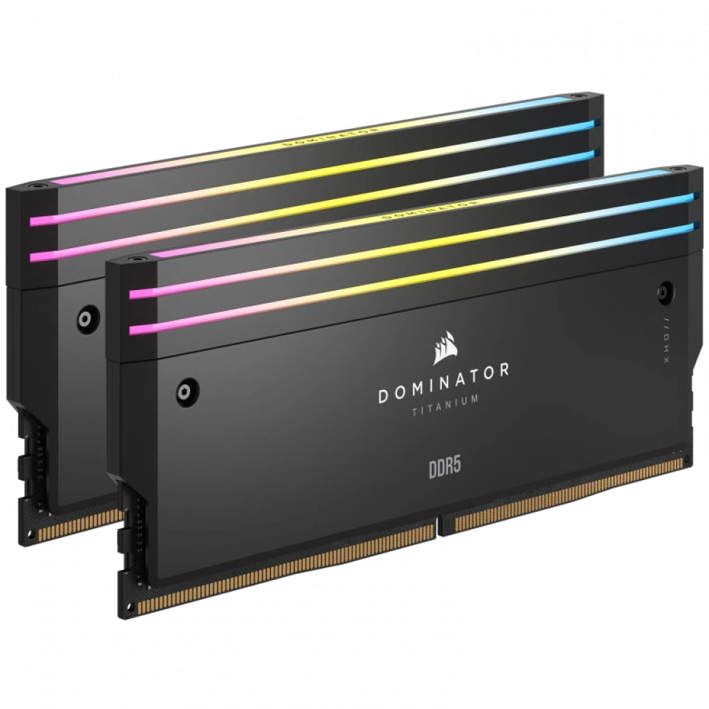 ОЗУ Corsair Dominator Titanium RGB CMP32GX5M2X7200C34 DIMM, DDR5, 32 Гб (2 х 16 Гб), 7200 МГц - миниатюра 3