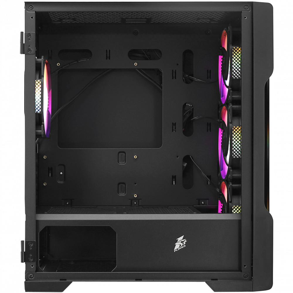 Корпус 1STPLAYER TRILOBITE T3 Black T3-BK-4F1 Mid-Tower - миниатюра 2