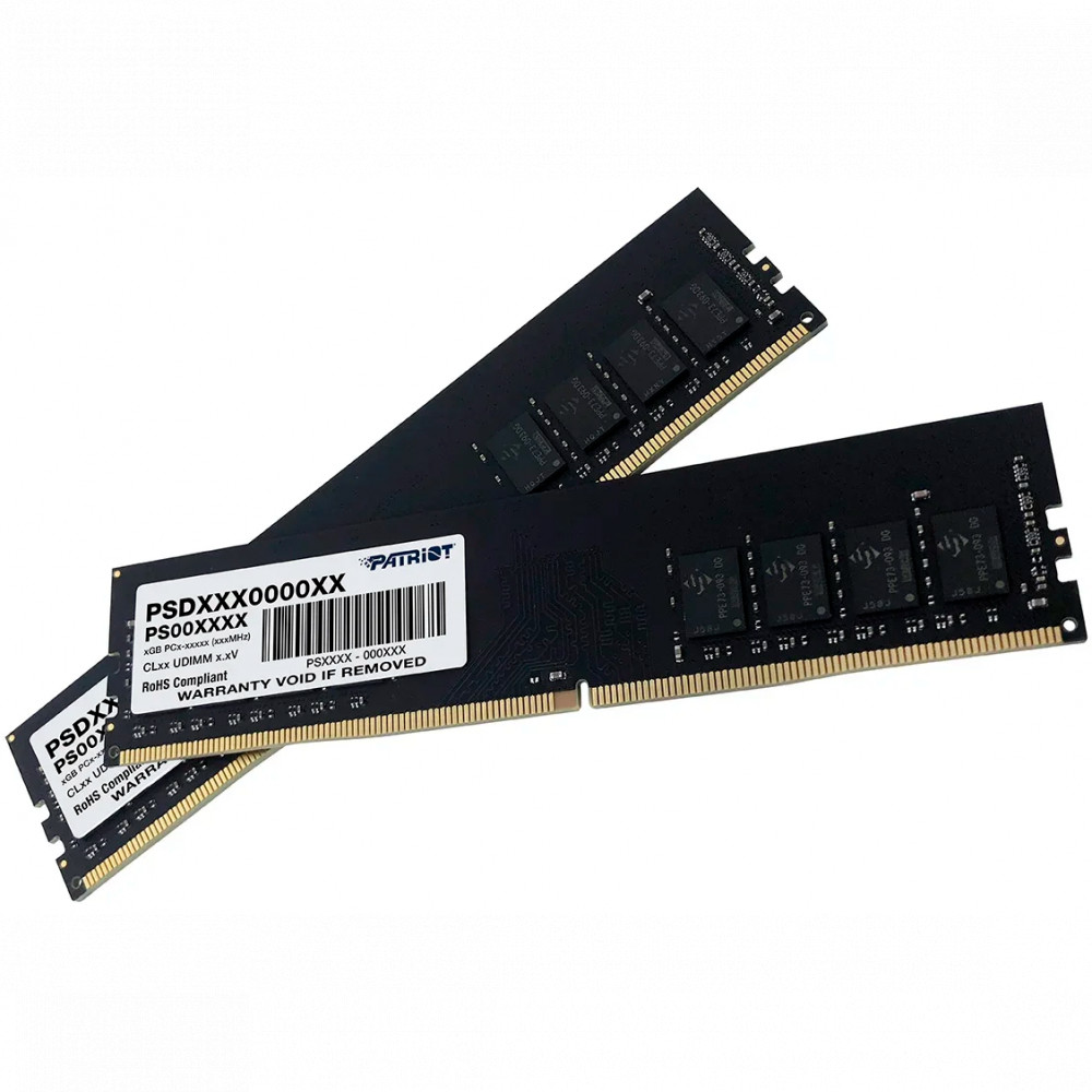 ОЗУ Patriot Signature PSD416G3200K DIMM, DDR4, 16 Гб (2 х 8 Гб), 3200 МГц - миниатюра 2