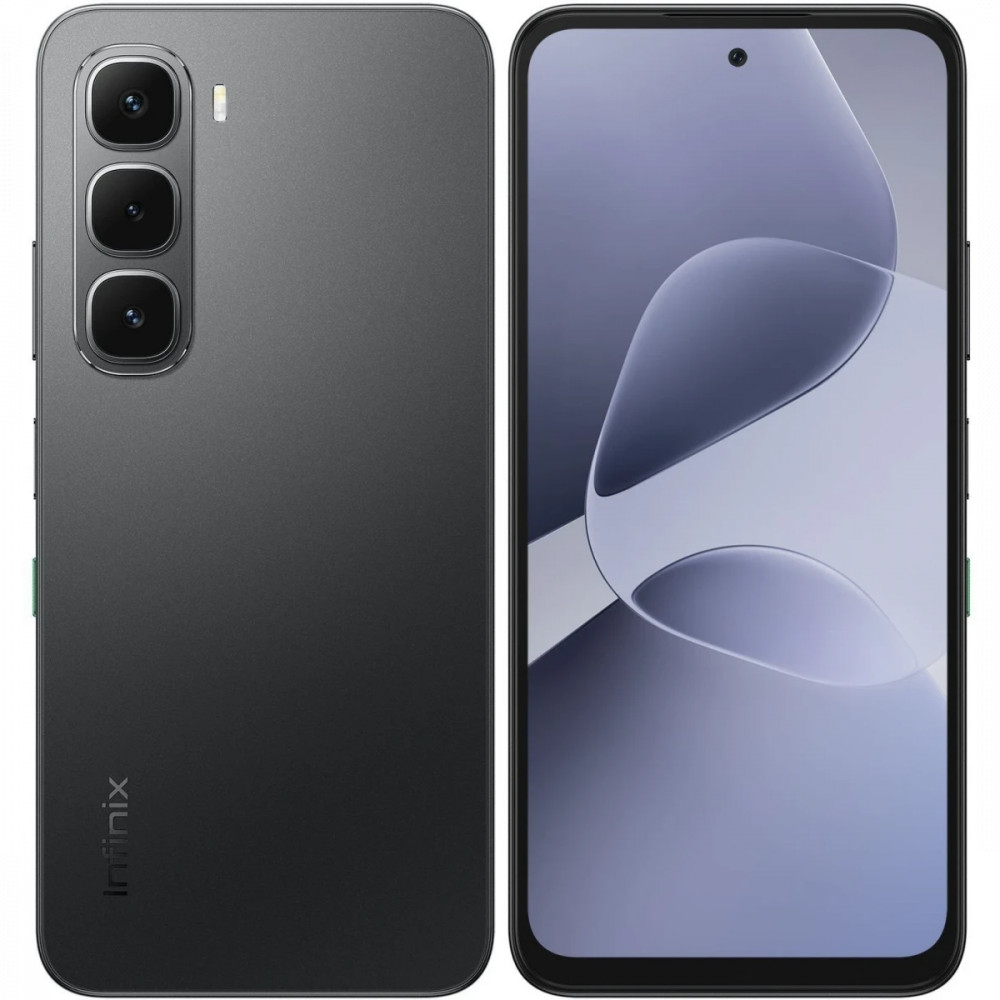 Смартфон Infinix Hot 60i 8/256Gb Sleek Black 10075104 256 Гб, 8 Гб — фото товара