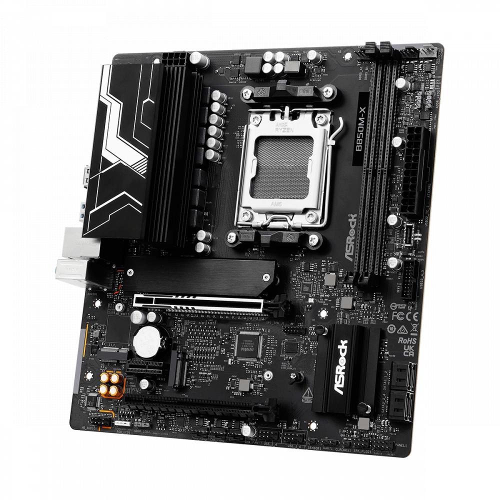 Материнская плата ASRock B850M-X R2.0 Micro-ATX, AMD AM5 - миниатюра 3