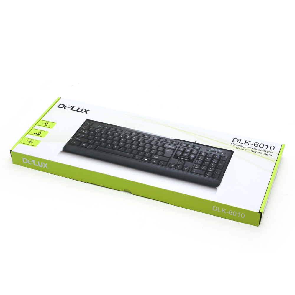 Клавиатура Delux DLK-6010UB - миниатюра 3