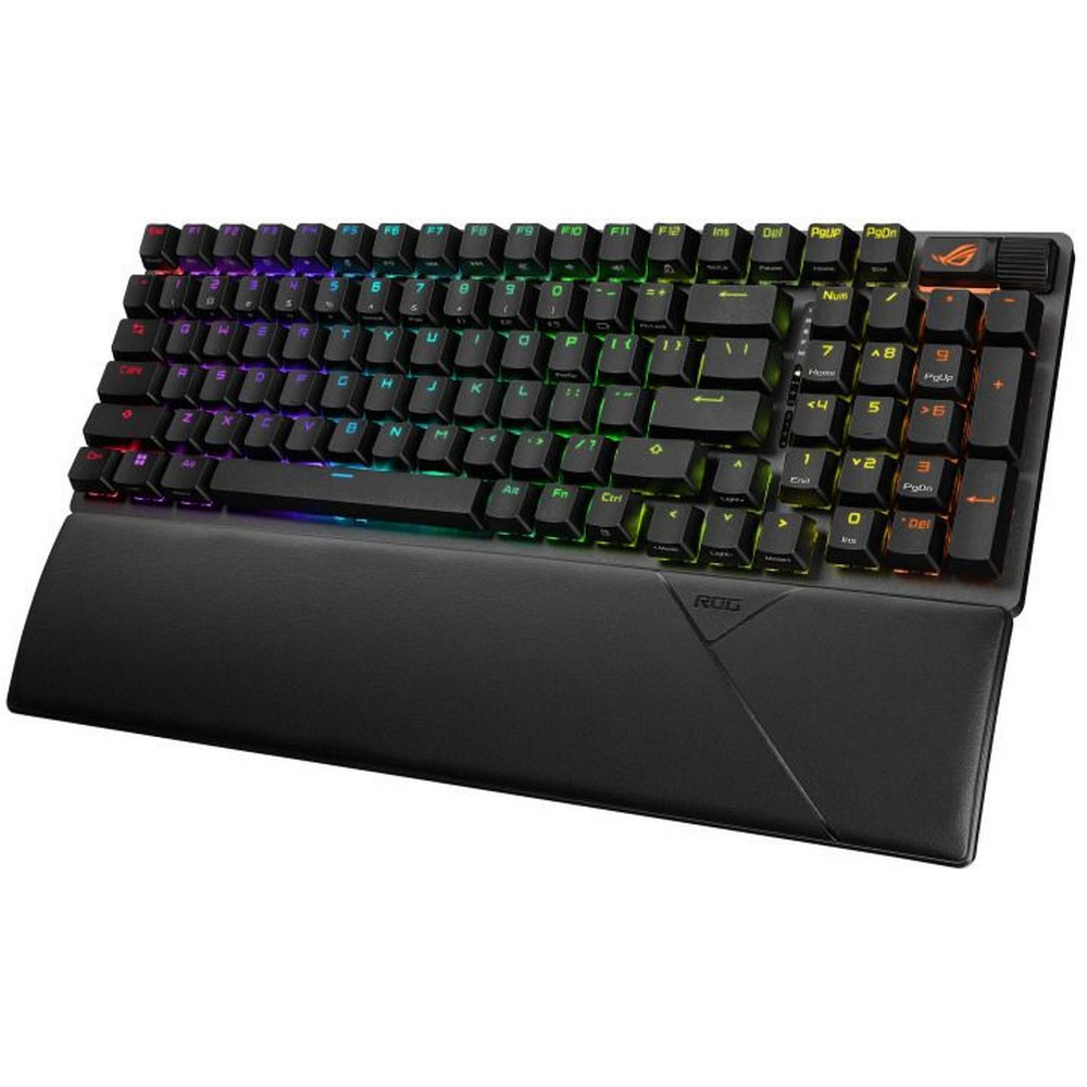 Клавиатура Asus X901 STRIX SCOPE II 90MP037A-BKRA01 Беспроводная, Bluetooth - миниатюра 3