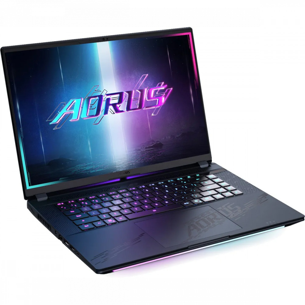 Ноутбук Gigabyte Aorus Master 16 BYHC5KZE65SP 9RAM6I98YHAIJH7KZ0P3 16 ", WQXGA 2560x1600 (16:10), Intel, Core Ultra 9, 32 Гб, 1 ТБ, NVIDIA GeForce RTX5080, Windows 11 Pro - миниатюра 2