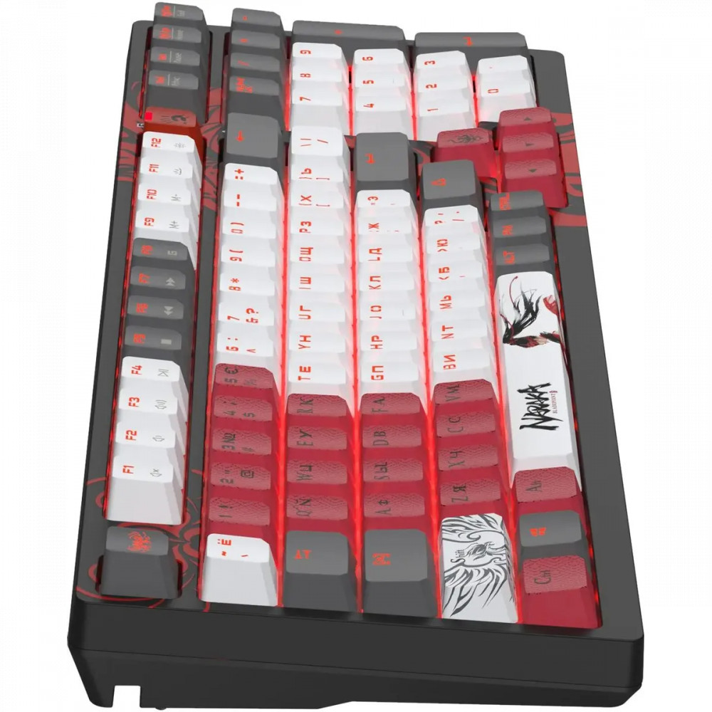 Клавиатура A4Tech Bloody S98 Naraka BLMS Plus S98 NARAKA BLMS RED PLUS Проводная, USB - миниатюра 4