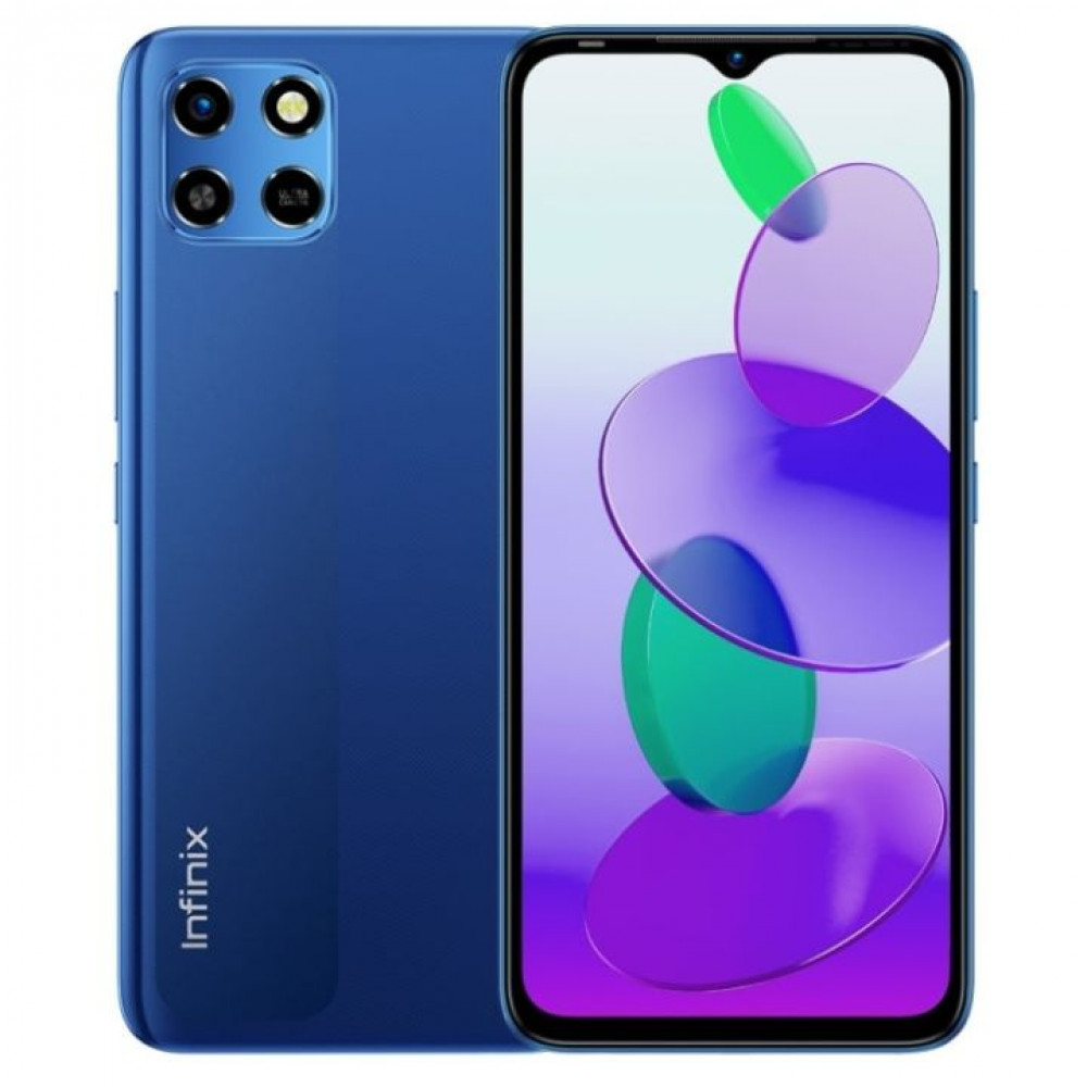 Смартфон Infinix SMART 6 HD (X6512) 2/32Gb Origin Blue X6512/ORIGIN BLUE 32 Гб, 2 Гб — фото товара