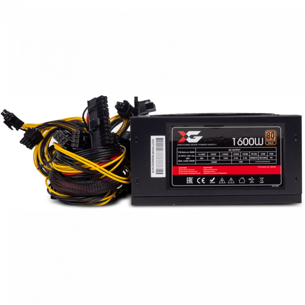 Блок питания X-Game TTM Multi-rail TTM Multi-rail 1600W 1600 Вт - миниатюра 3