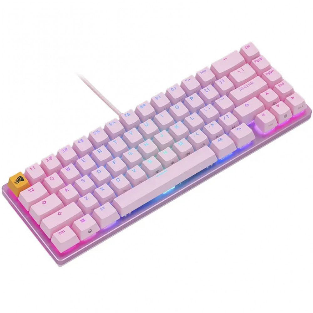 Клавиатура GLORIOUS GMMK2 Compact Pink GLO-GMMK2-65-FOX-P Проводная, USB - миниатюра 2