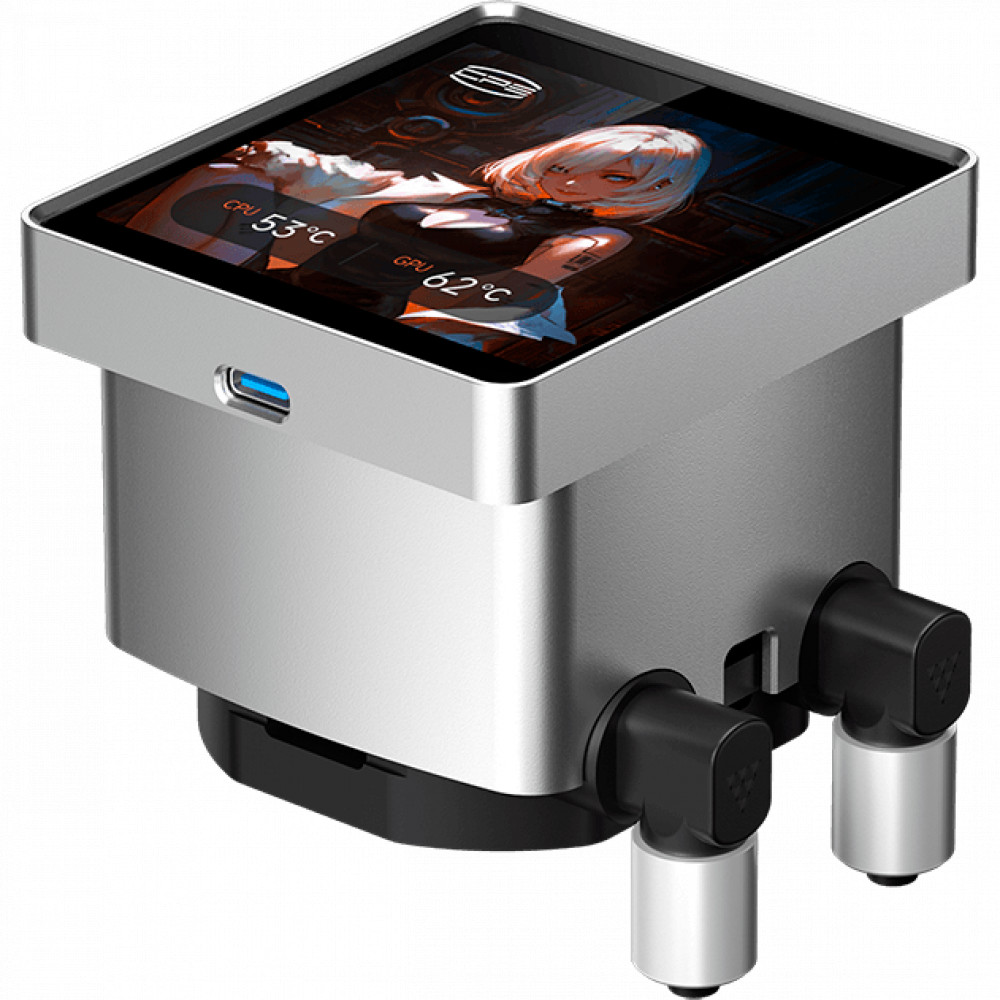 Система охлаждения PCcooler DT360 ARGB Display WH Для процессора - миниатюра 2