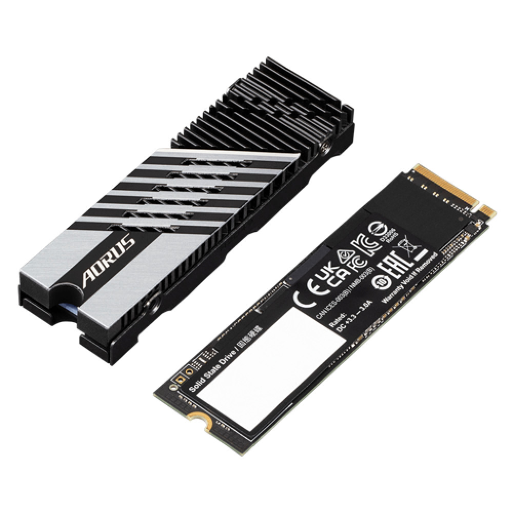 Жесткий диск Gigabyte AORUS Gen4 7300 AG4731TB SSD (твердотельные), 1 ТБ, M.2, PCIe - миниатюра 2