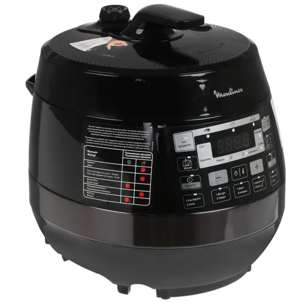 Мультиварка Moulinex Quickchef CE430832 1000 Вт, 5 — фото товара