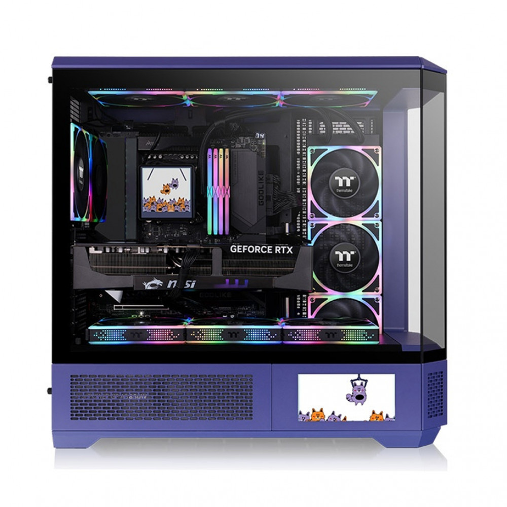 Корпус Thermaltake View 600 TG Future Dusk CA-11H-00FNWN-00 Full-Tower - миниатюра 2