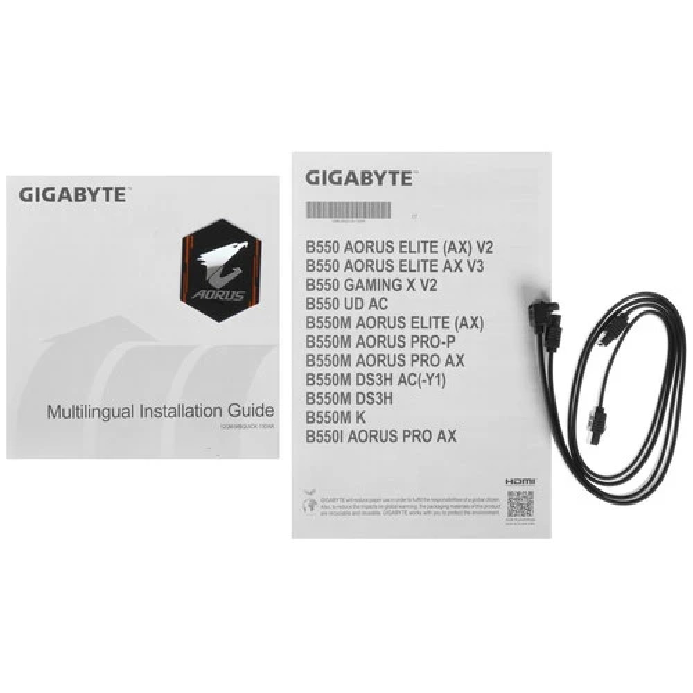 Материнская плата Gigabyte B550M AORUS ELITE AX Micro-ATX, AMD AM4 - миниатюра 4