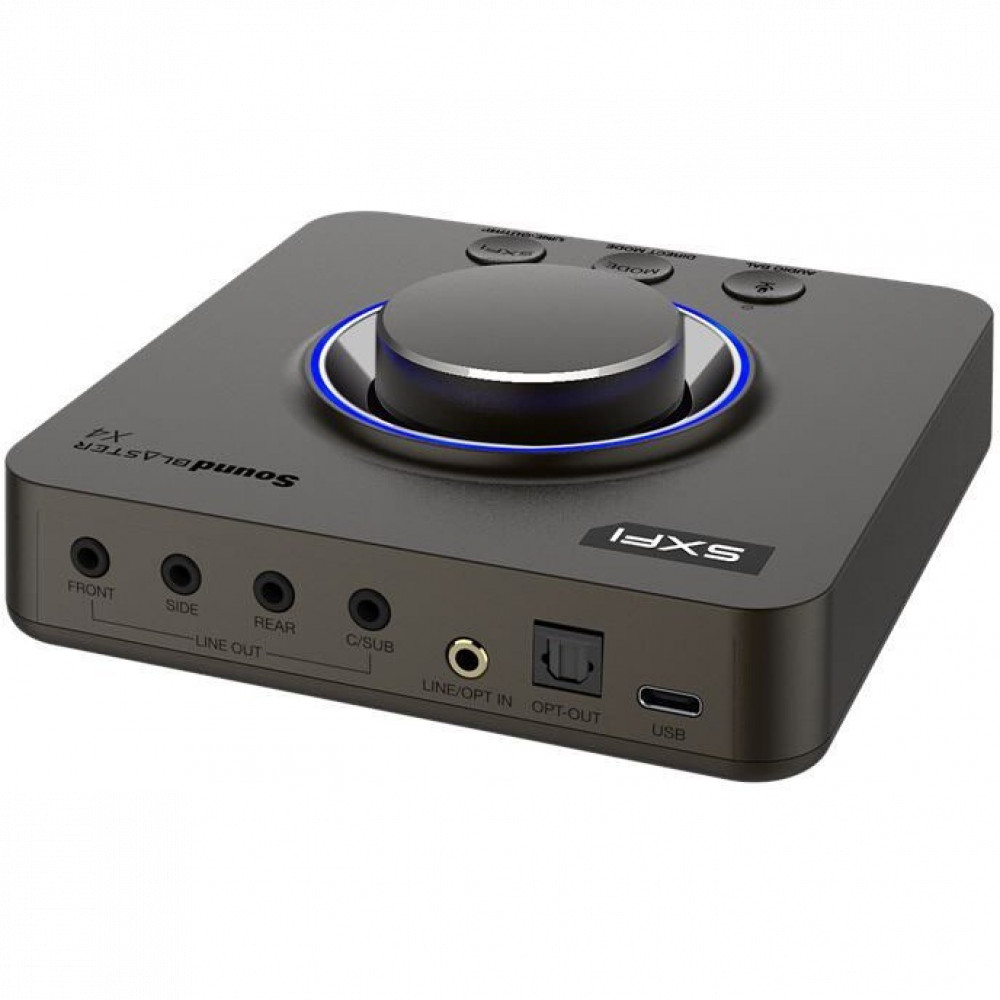Звуковые карты Creative Blaster X4 70SB181500000 - миниатюра 3