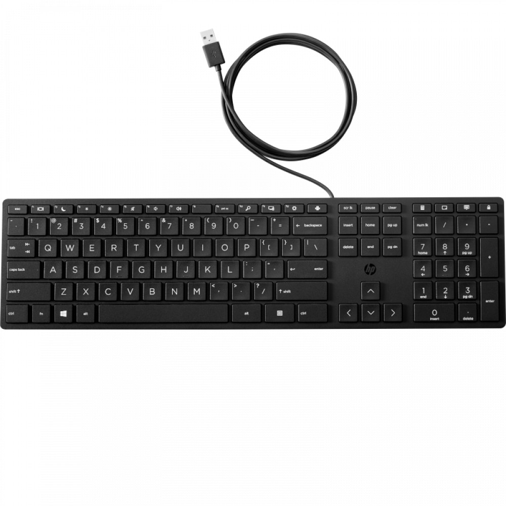 Клавиатура HP 320K G2 9SR37A9_1 Проводная, USB — фото товара