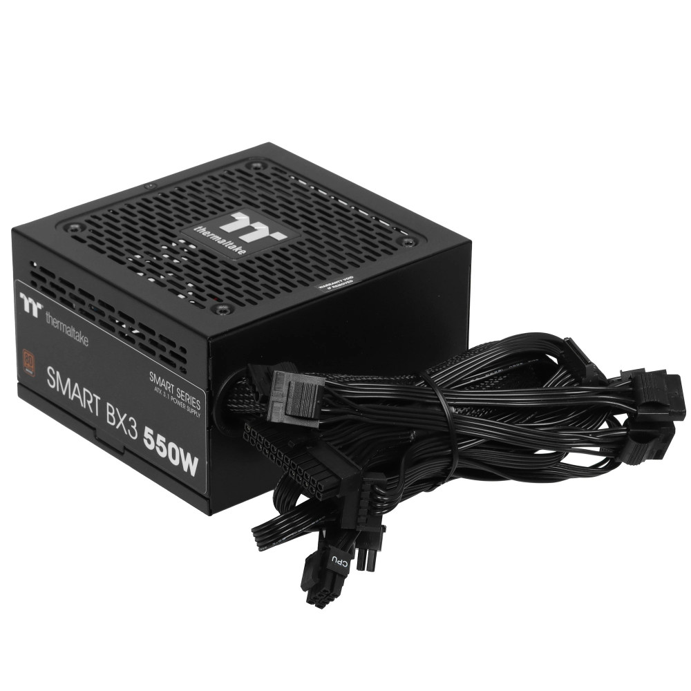 Блок питания Thermaltake Smart BX3 Bronze 550W PS-SPD-0550NNFABE-3 550 Вт, 80+ Bronze — фото товара
